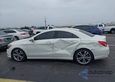 2016 Mercedes-Benz Cla 250 z USA, uszkodzony, nr VIN WDDSJ4EB5GN369088